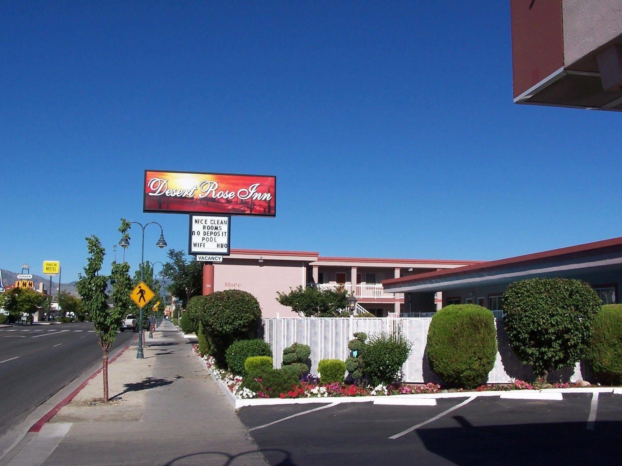Desert Rose Inn Reno Exteriör bild