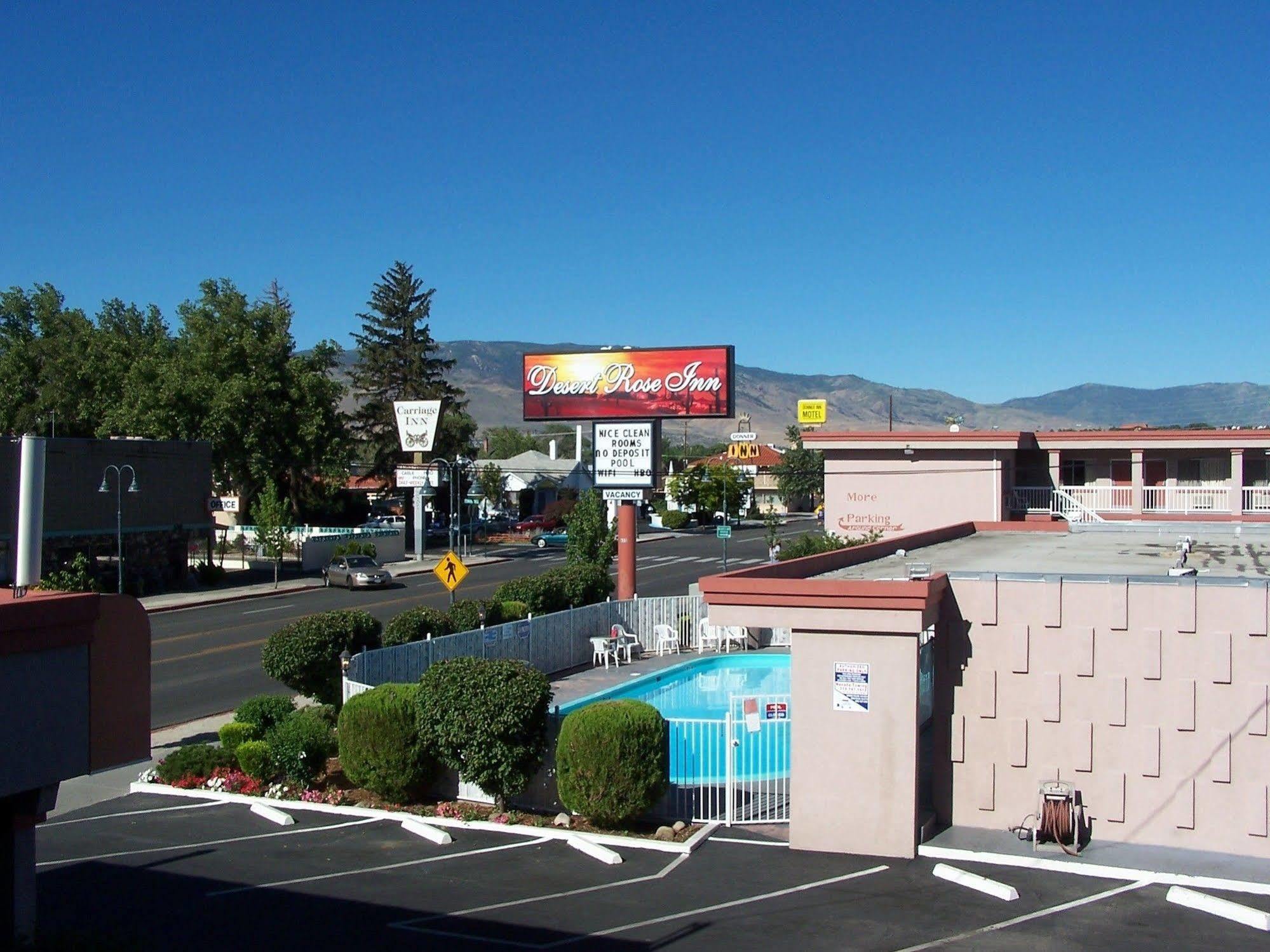 Desert Rose Inn Reno Exteriör bild